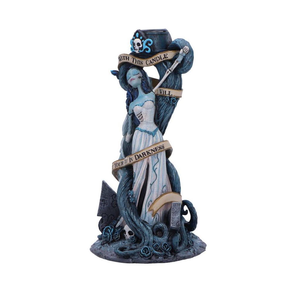 Corpse Bride - Hochzeit mit einer Leiche Kerzenständer With This Candle Vow 19 cm - Smalltinytoystore