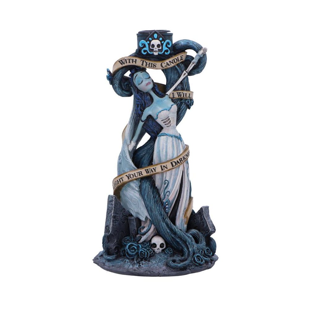Corpse Bride - Hochzeit mit einer Leiche Kerzenständer With This Candle Vow 19 cm - Smalltinytoystore