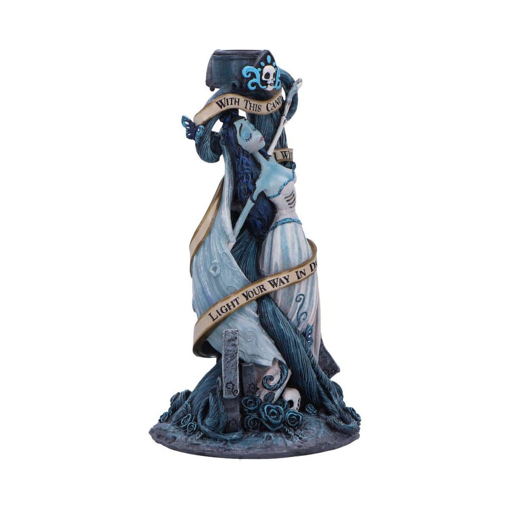 Corpse Bride - Hochzeit mit einer Leiche Kerzenständer With This Candle Vow 19 cm - Smalltinytoystore