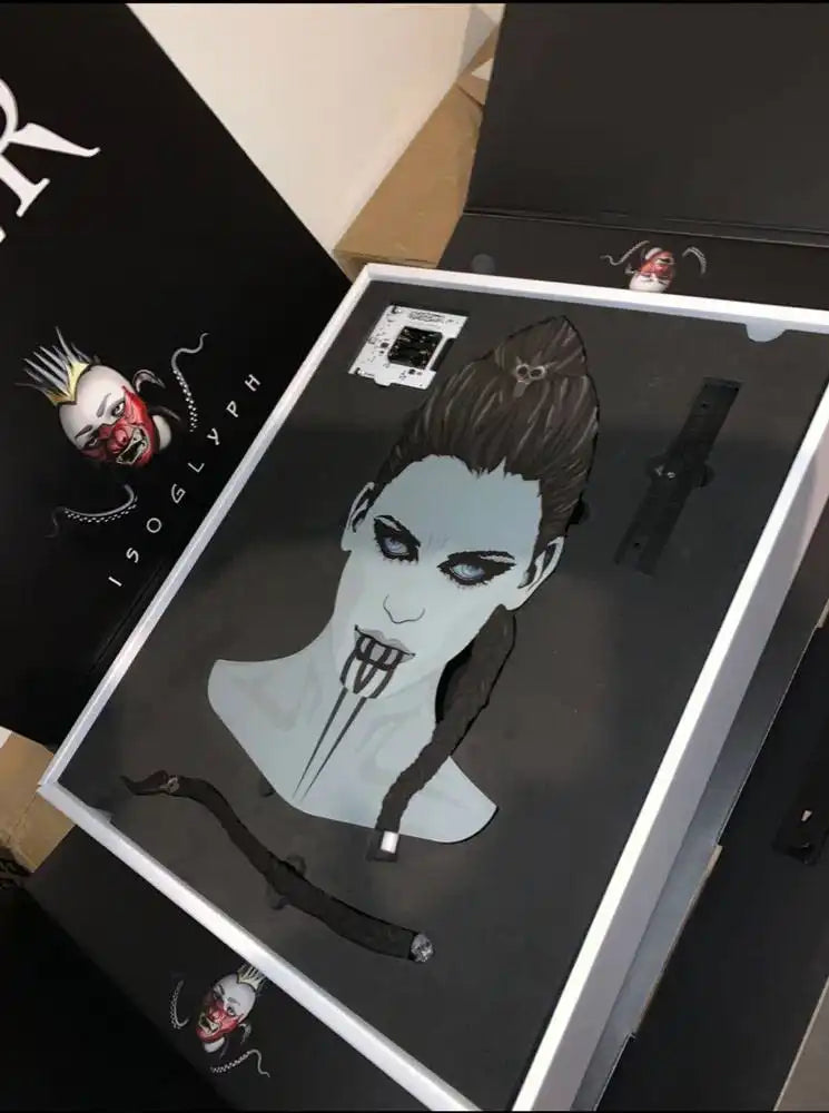 Court of the Dead Interaktiver Wandschmuck Kier Isoglyph 111 cm - Smalltinytoystore