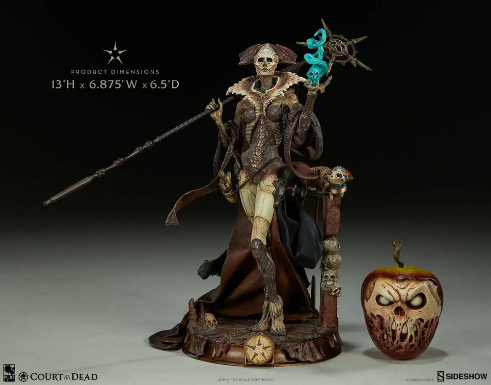 Court of the Dead PVC Statue Xiall - Osteomancers Vision 33 cm - Smalltinytoystore