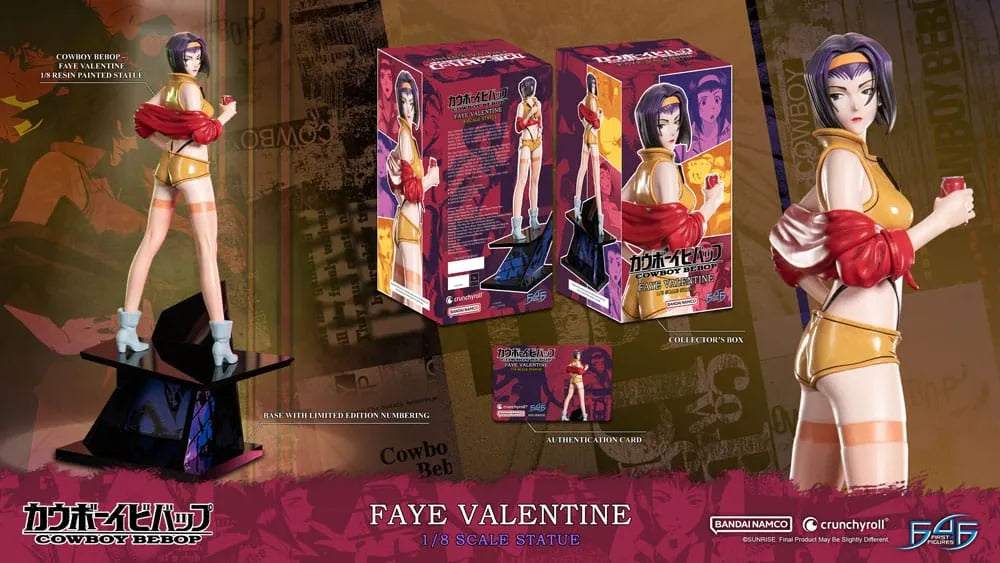 Cowboy Bebop Statue Faye Valentine 32 cm - Smalltinytoystore