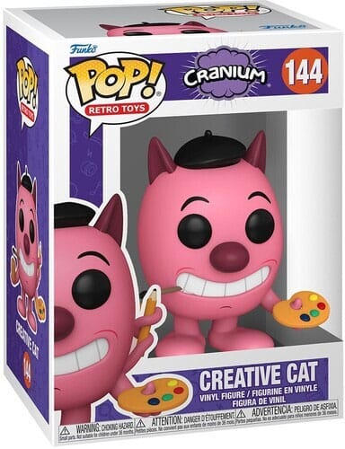 Cranium POP! Retro Toys Vinyl Figur Creative Cat 9 cm - Smalltinytoystore