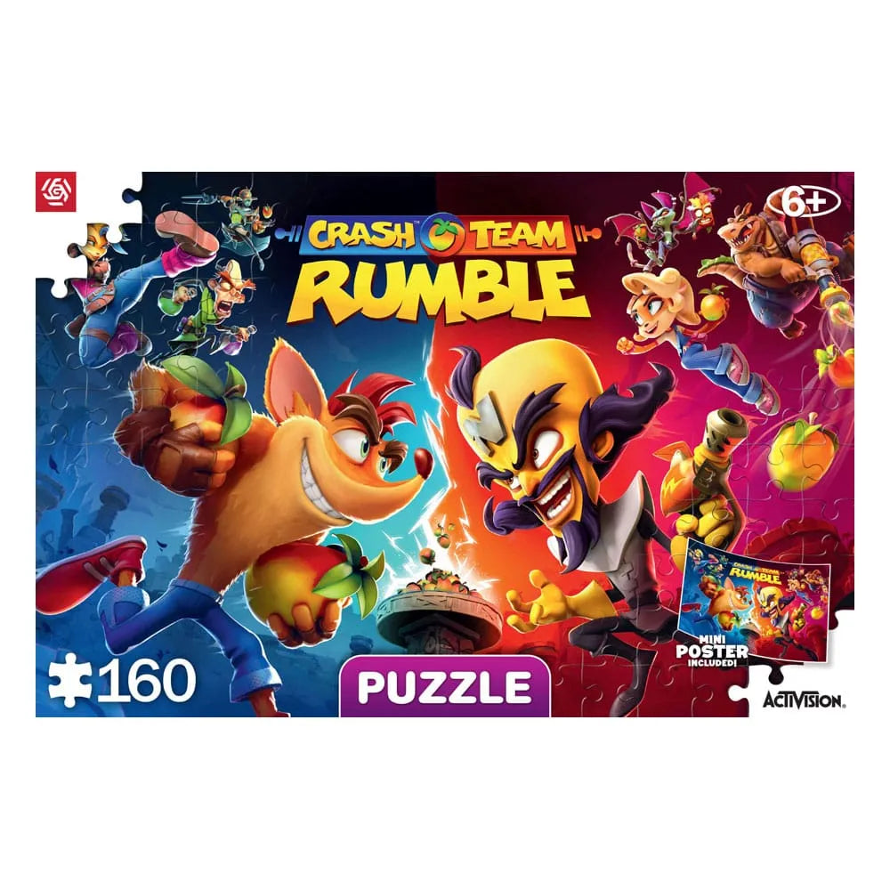 Crash Bandicoot Kids Puzzle Rumble Heroes (160 Teile) - Smalltinytoystore