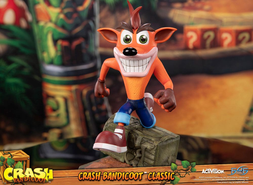 Crash Bandicoot Statue Crash Bandicoot Classic 32 cm - Smalltinytoystore