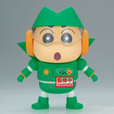 Crayon Shinchan Cosplay PVC Statue Kantam Robo Shinchan 12 cm - Smalltinytoystore