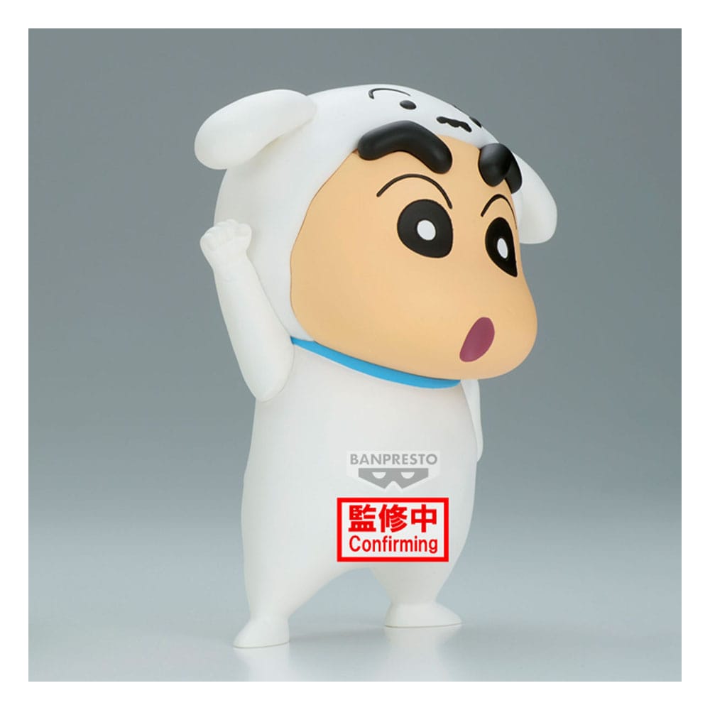 Crayon Shinchan Cosplay PVC Statue Shiro Shinchan 11 cm - Smalltinytoystore