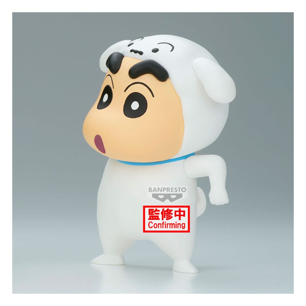 Crayon Shinchan Cosplay PVC Statue Shiro Shinchan 11 cm - Smalltinytoystore