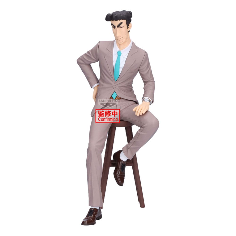 Crayon Shinchan PVC Statue Hiroshi Nohara 18 cm - Smalltinytoystore