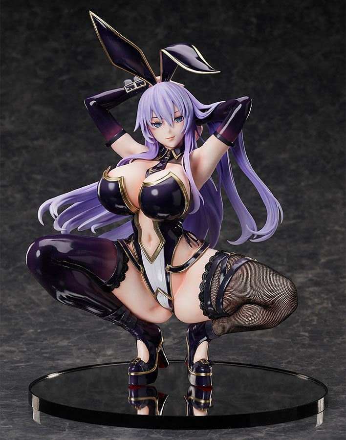 Creators Opinion PVC Statue 1/4 Purple Black Bunny Olivia 33 cm - Smalltinytoystore