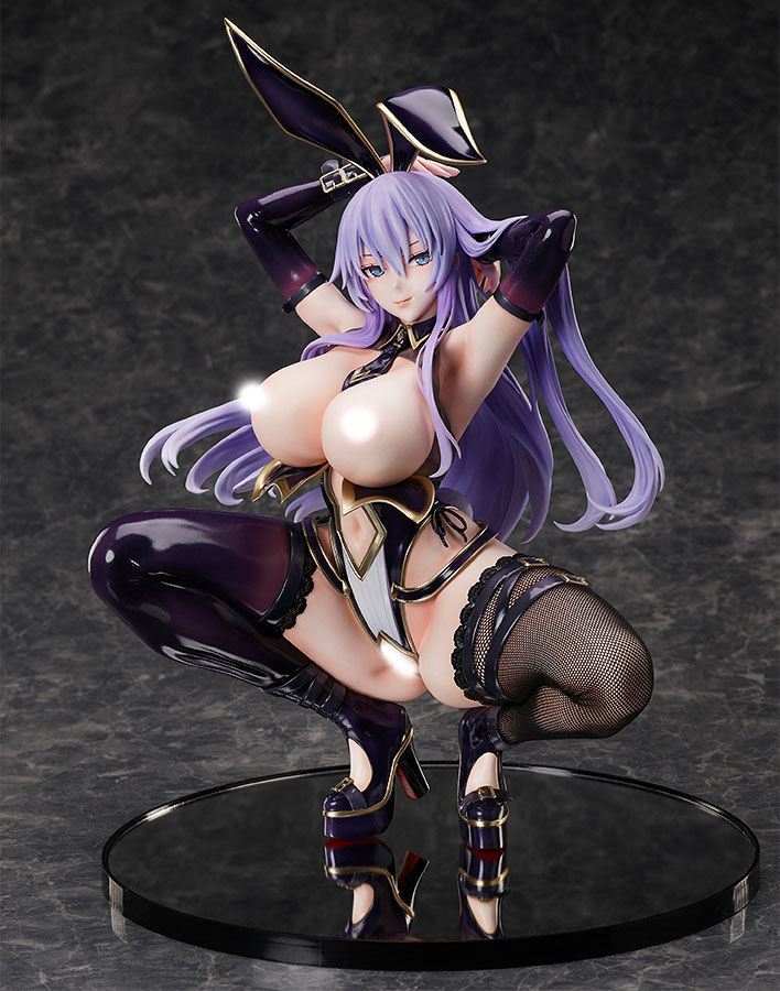 Creators Opinion PVC Statue 1/4 Purple Black Bunny Olivia 33 cm - Smalltinytoystore