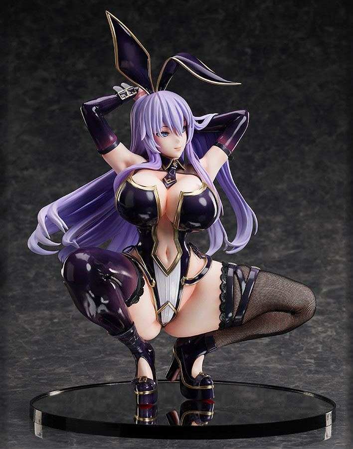 Creators Opinion PVC Statue 1/4 Purple Black Bunny Olivia 33 cm - Smalltinytoystore