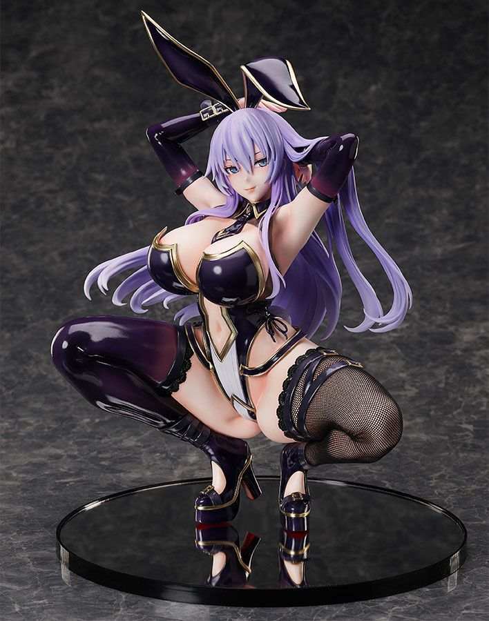 Creators Opinion PVC Statue 1/4 Purple Black Bunny Olivia 33 cm - Smalltinytoystore