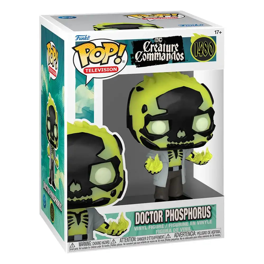 Creature Commandos POP! TV Vinyl Figur Dr. Phosphorus 9 cm - Smalltinytoystore