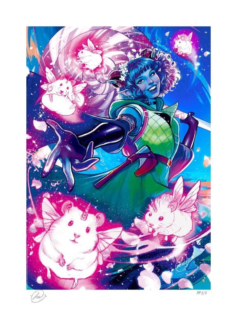 Critical Role Kunstdruck Jester Lavorre: Heart of Chaos 46 x 61 cm - ungerahmt - Smalltinytoystore