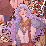 Critical Role Kunstdruck Laura Bailey: 10th Anniversary Art Nouveau Illustrations 46 x 28 cm - ungerahmt