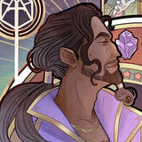 Critical Role Kunstdruck Matthew Mercer: 10th Anniversary Art Nouveau Illustrations 46 x 28 cm - ungerahmt
