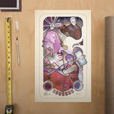 Critical Role Kunstdruck Taliesin Jaffe: 10th Anniversary Art Nouveau Illustrations 46 x 28 cm - ungerahmt