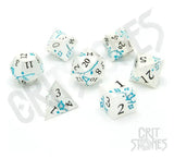 CritStones Metal Würfel Set Iris Blossom (7)