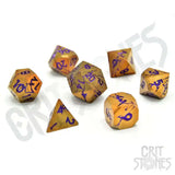 CritStones Metal Würfel Set Shattered Sigils (7) - Smalltinytoystore
