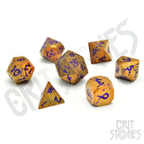 CritStones Metal Würfel Set Shattered Sigils (7) - Smalltinytoystore
