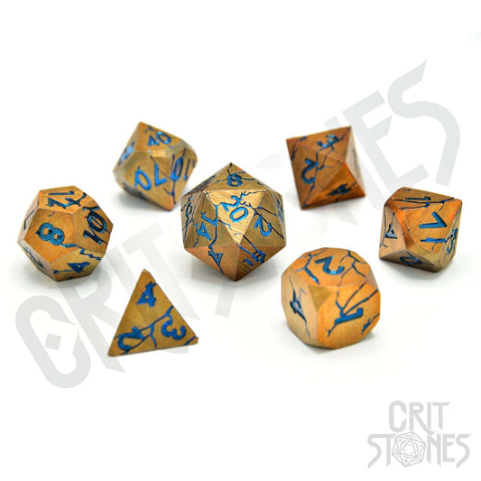 CritStones Metal Würfel Set Sundered Spells (7) - Smalltinytoystore