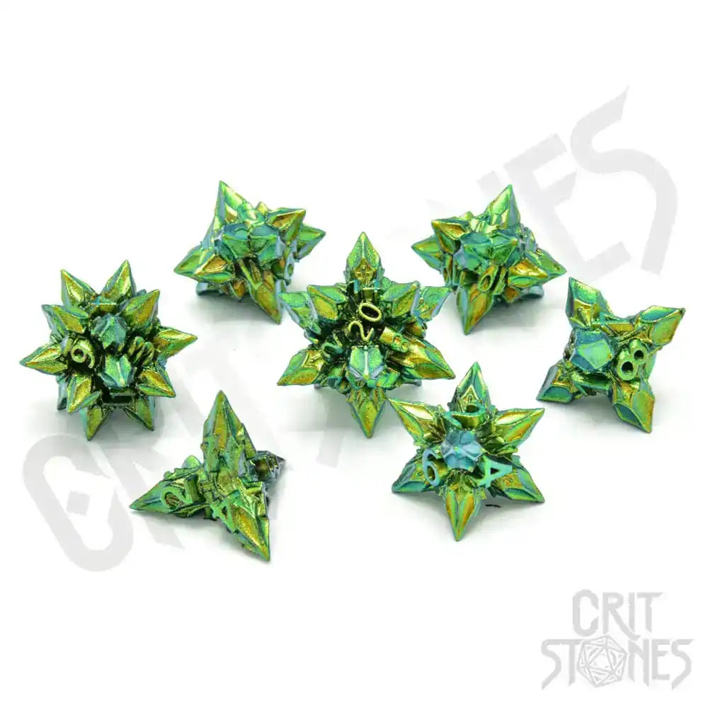 CritStones Metal Würfel Set Unholy Bane (7) - Smalltinytoystore