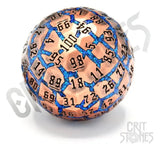 CritStones Metall Würfel D100 Hextech Orb