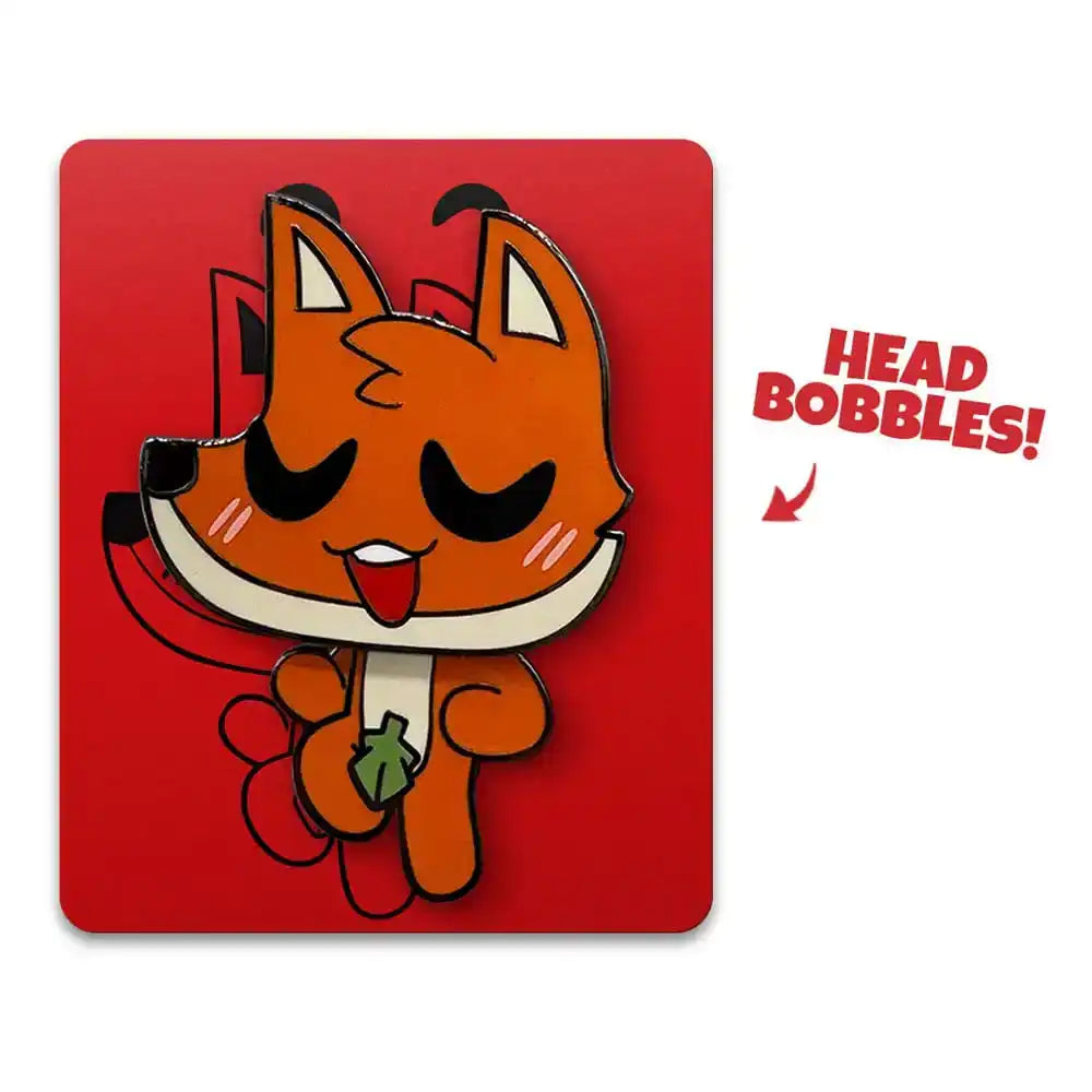 Cult of The Lamb Ansteck-Pin Dancer Bobble Head C 5 cm - Smalltinytoystore