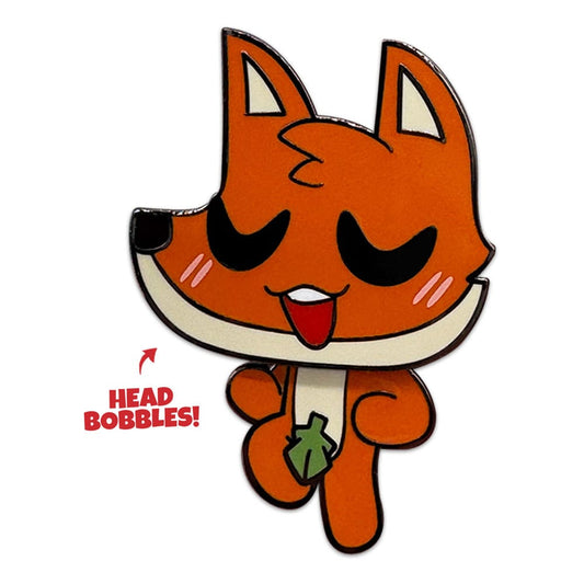 Cult of The Lamb Ansteck-Pin Dancer Bobble Head C 5 cm - Smalltinytoystore