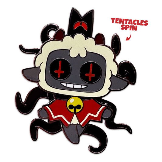 Cult of The Lamb Ansteck-Pin Lamb Spinning 5 cm - Smalltinytoystore