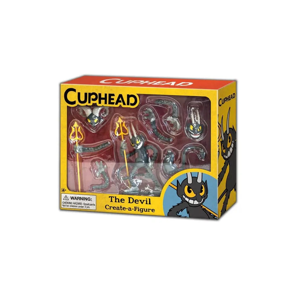 Cuphead Create a Figure Minifigur Der Teufel - Smalltinytoystore