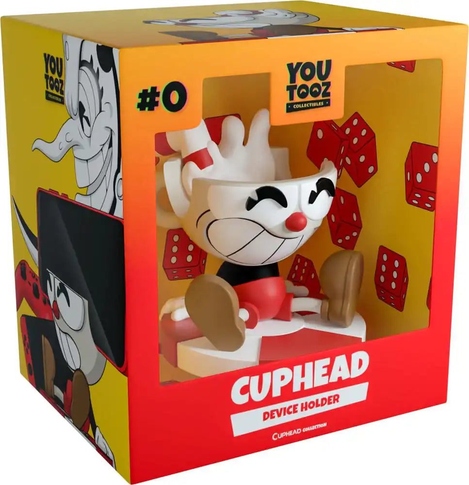 Cuphead Vinyl Figur Cuphead Device Holder 15 cm - Smalltinytoystore
