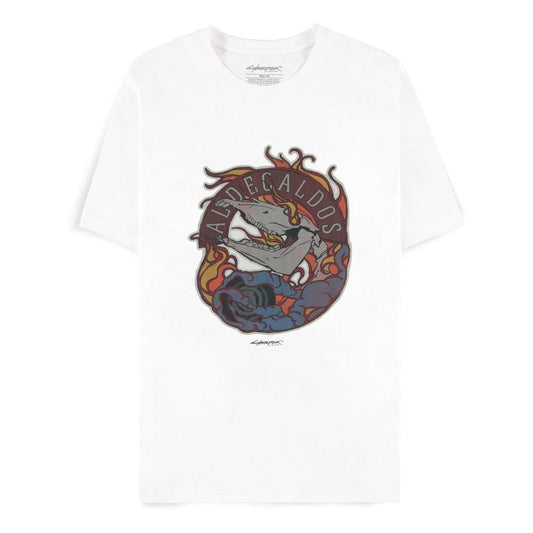 Cyberpunk 2077 T-Shirt Aldecaldos Horse skull Größe S - Smalltinytoystore