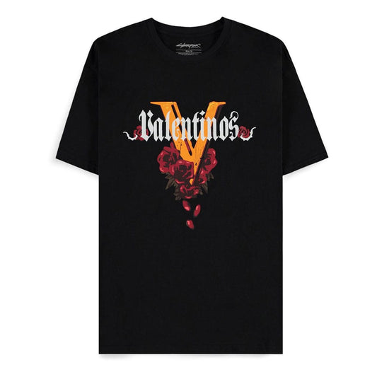 Cyberpunk 2077 T-Shirt Valentino's Größe S - Smalltinytoystore