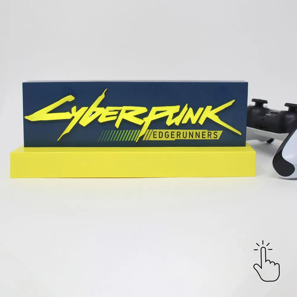 Cyberpunk Edgerunner LED-Leuchte Logo 22 cm - Smalltinytoystore