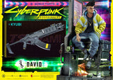 Cyberpunk: Edgerunners Real Elite Masterline Series Statue 1/4 David Deluxe Bonus Version 58 cm - Smalltinytoystore