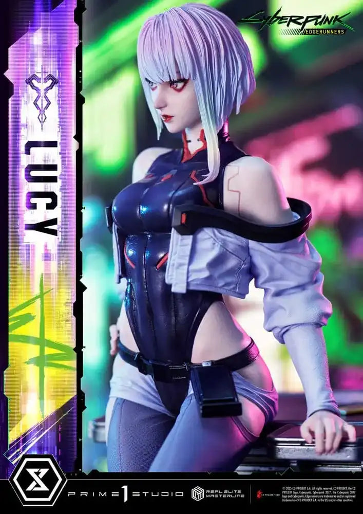 Cyberpunk: Edgerunners Real Elite Masterline Series Statue 1/4 Lucy 50 cm - Smalltinytoystore