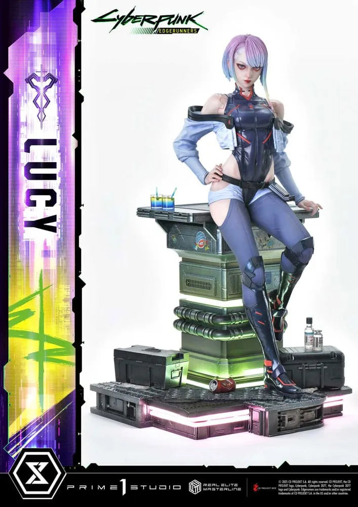 Cyberpunk: Edgerunners Real Elite Masterline Series Statue 1/4 Lucy 50 cm - Smalltinytoystore
