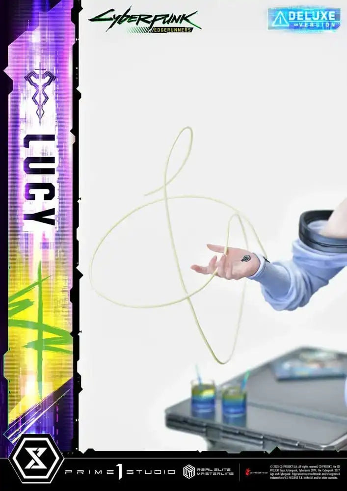 Cyberpunk: Edgerunners Real Elite Masterline Series Statue 1/4 Lucy Deluxe Version 50 cm - Smalltinytoystore