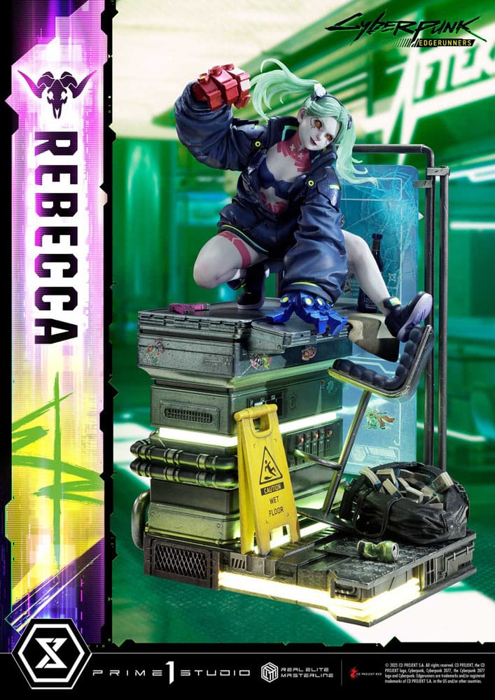 Cyberpunk: Edgerunners Real Elite Masterline Series Statue 1/4 Rebecca 54 cm - Smalltinytoystore