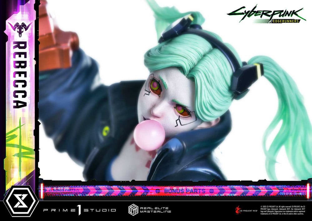 Cyberpunk: Edgerunners Real Elite Masterline Series Statue 1/4 Rebecca Deluxe Bonus Version 54 cm - Smalltinytoystore