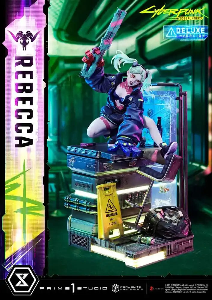 Cyberpunk: Edgerunners Real Elite Masterline Series Statue 1/4 Rebecca Deluxe Version 54 cm - Smalltinytoystore
