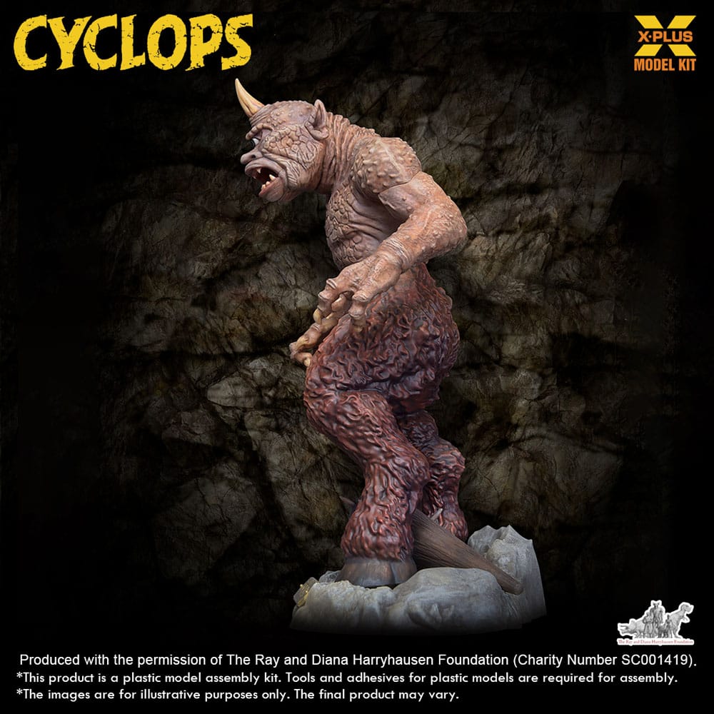 Cyclops Figur Plastic Model Kit 1/72 Renewal Package 23 cm - Smalltinytoystore