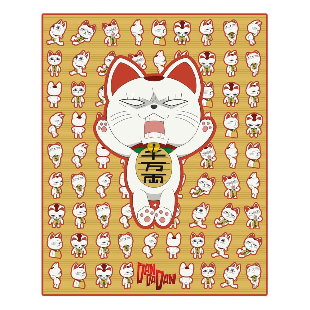 Dandadan Decke Turbo Granny (Maneki-neko) 120 x 153 cm - Smalltinytoystore