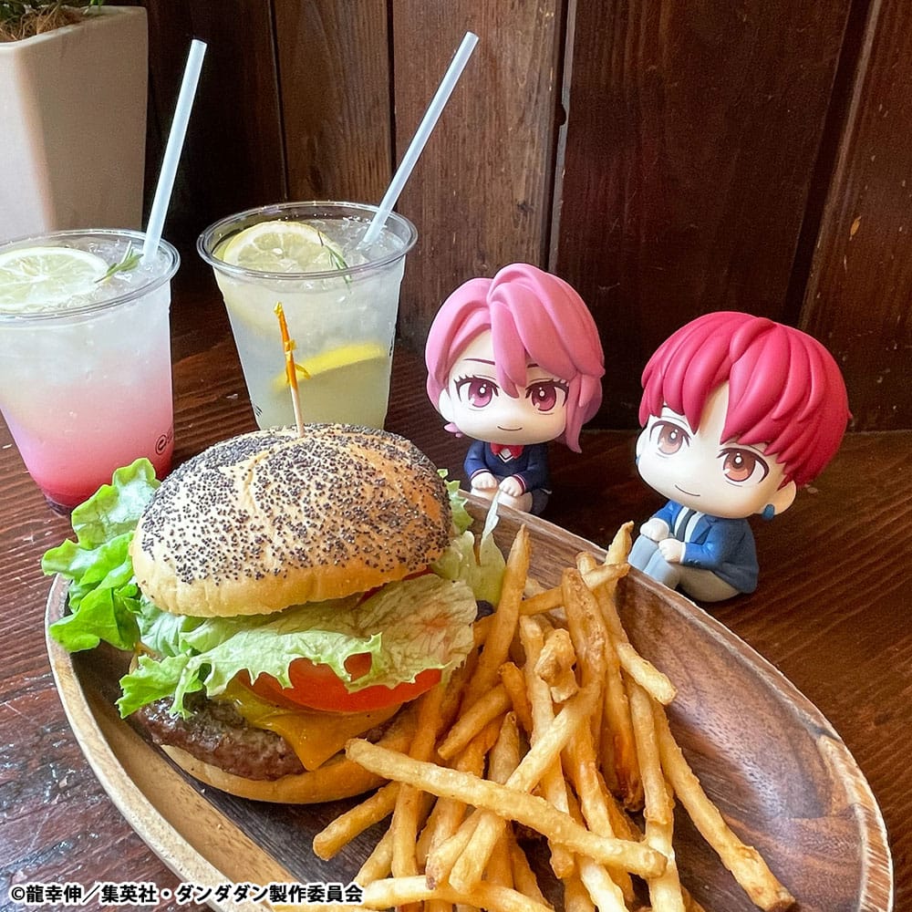 Dandadan Look Up PVC Statue Aira & Jiji 11 cm (with gift) - Smalltinytoystore