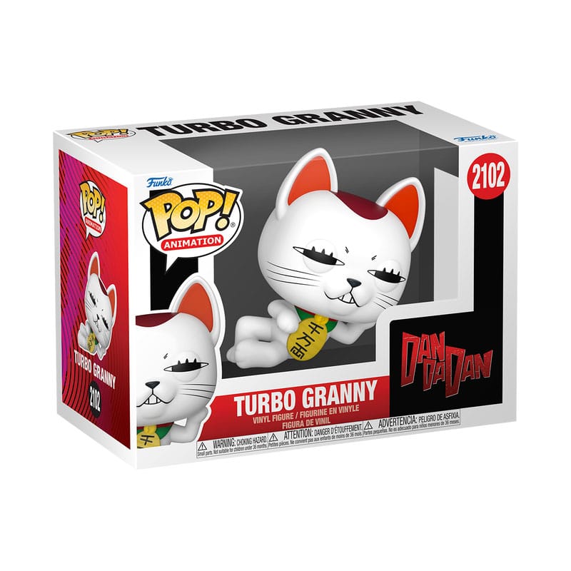 Dandadan POP! Vinyl Animation Figur TurboGrannyCat 9 cm - Smalltinytoystore