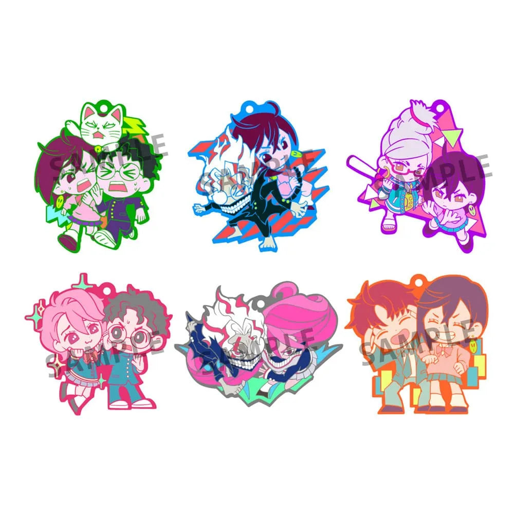 Dandadan Rubber Mascot Buddycolle Gummi-Anhänger 7 cm Sortiment (6) - Smalltinytoystore