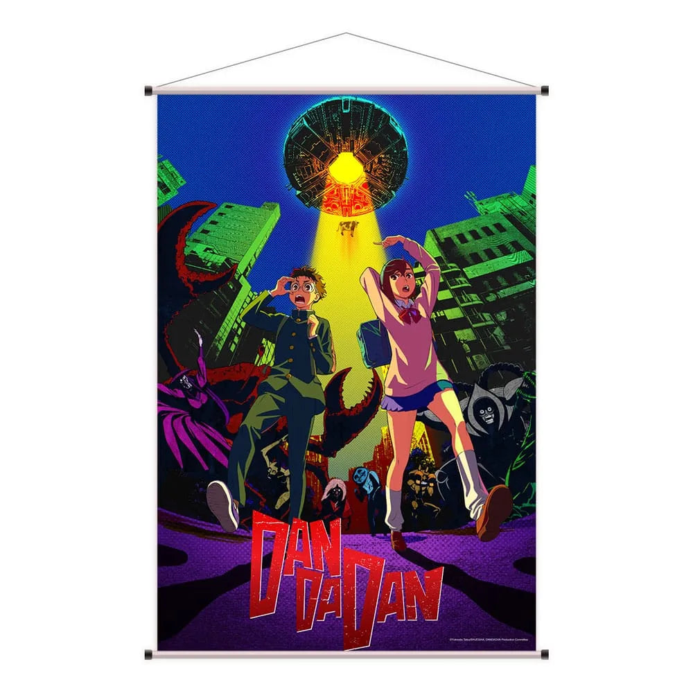 Dandadan Wandrolle Okarun & Momo 60 x 90 cm - Smalltinytoystore