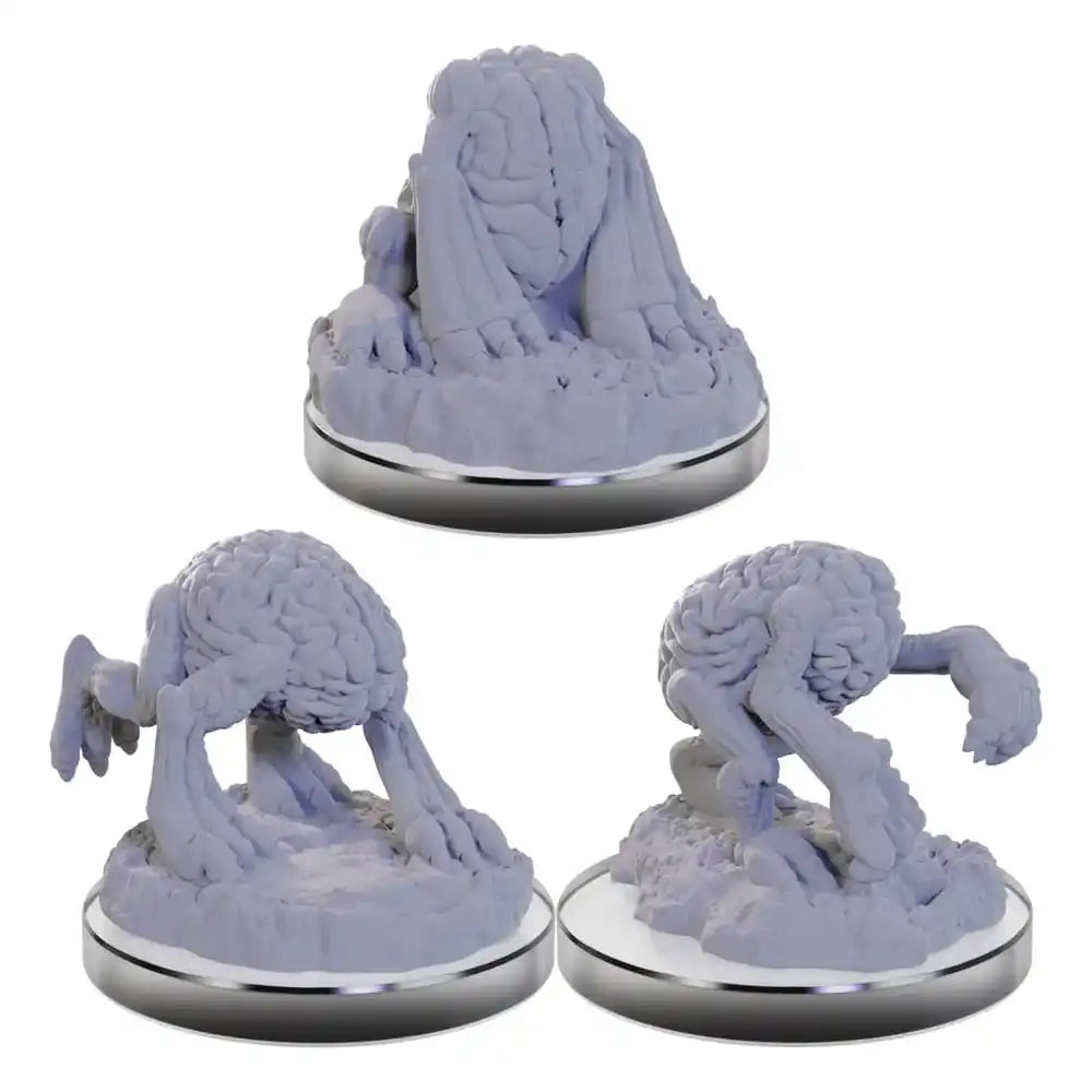 D&D Nolzur's Marvelous Miniatures Miniatur unbemalt Intellect Devourers - Smalltinytoystore